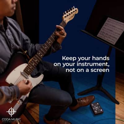 Coda Music Technologies Stomp - Bluetooth Page Turner & App Controller image 8