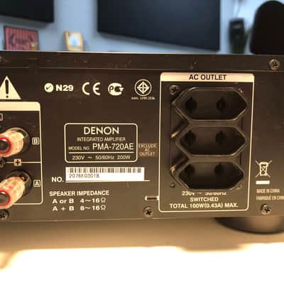 Denon PMA-720AE 2012-2014 - Nero image 4