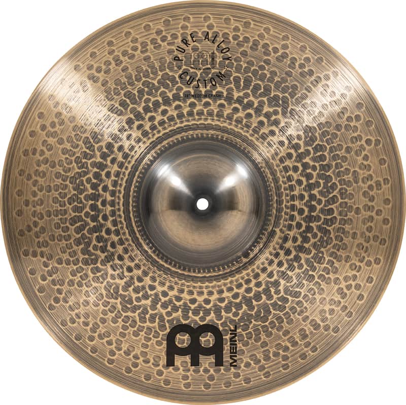 Meinl 18" Pure Alloy Custom Medium Crash Cymbal image 1