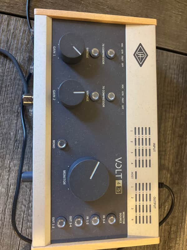 Universal Audio Volt 476 USB-C Audio Interface 2021 - Present - Tan / Gray image 1