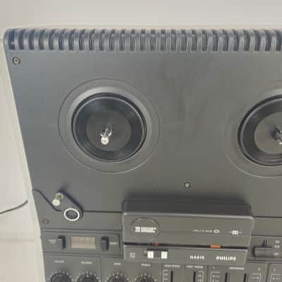 Philips N4515 Stereo Tape Deck - Dust cover - New Belts image 6