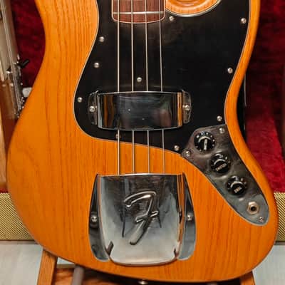 Fender Jazz Bass 3-Bolt with Maple Fretboard 1978 Stripped image 1