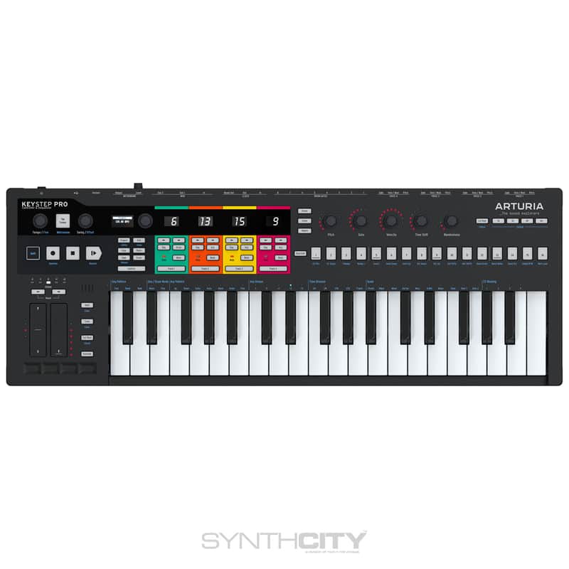 Arturia KeyStep Pro 37-Key MIDI Controller 2020 - 2021 - Black image 1
