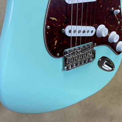 Fender Custom Shop Strat NOS '65 Stratocaster Surf Green Guitar image 5