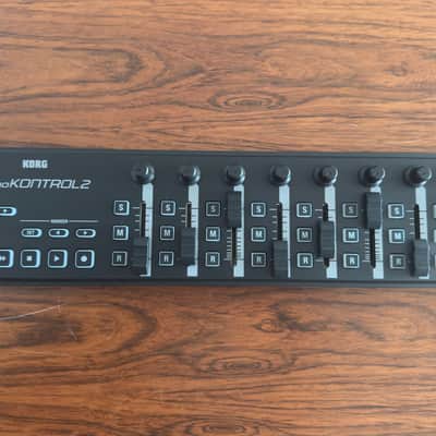 Korg nanoKONTROL2 Slimline USB MIDI Control Surface - Black image 1