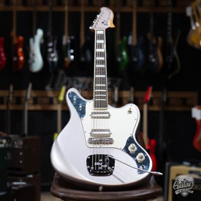Bilt Relevator Baritone LS Guitar w/ Gigbag - Heather Mist Satin image 1