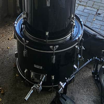 Various Drum Equipment, Full Acoustic Drumkit with Cymbals, Pedals, bags etc, See Description for full details image 2