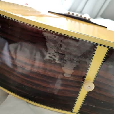 Aria FE60 Elecord 1980s Natural MIJ | Reverb