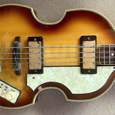 GRECO VB-450 1976 - w/HSC - VINTAGE JAPAN VIOLIN BASS image 3