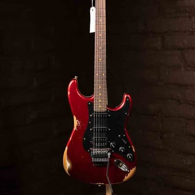 Fender Custom Shop 60's Stratocaster HSS Floyd Rose Heavy Relic - Candy Apple Red image 1