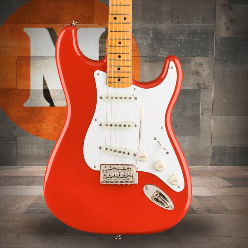 Squier Classic Vibe '50s Stratocaster - Maple Fingerboard - Fiesta Red image 1