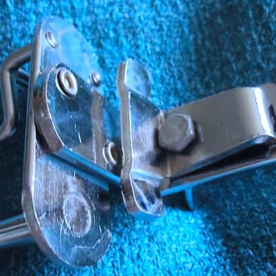 Ludwig Cowbell Woodblock Accessories Bass Drum Hoop Mount Clamp Bracket - Vintage (NOS) image 4