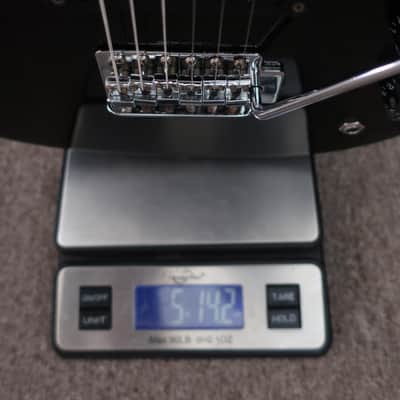 Vintage 1980s 1990s Memphis Teisco K Mart Brand Mini Black Metal Head Shredder Travel Kids Guitar Youth Junior 3/4 Travel Office Tour Bus Backstage Warm Up Guitar Loud Punchy Tone Fun! image 13