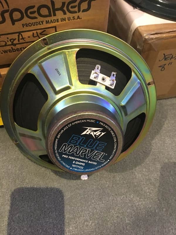 Peavey Blue Marvel 8” 8ohm (Pre-Owned) (Joe Satriani Private Collection) image 1