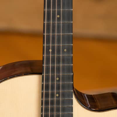 Bedell Limited Edition Adirondack/Figured Indian Rosewood Dreadnought Cutaway Acoustic Guitar #4014 image 7