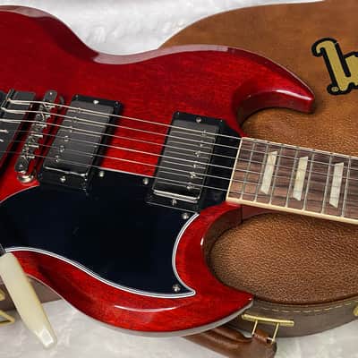 NEW! Gibson SG Standard '61 Maestro Vibrola Vintage Cherry - 7.85 lbs - Authorized Dealer! G07259 image 3