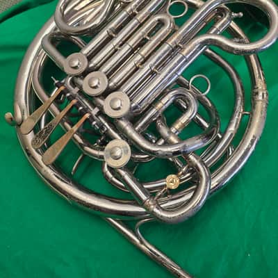 Holton H179 Farkas Double French Horn 2010s - Clear-Lacquered Nickel-Silver image 3