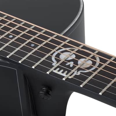 Schecter Regulo Caro-7 Acoustic Satin Black 7-String Acoustic-Electric Guitar B-Stock image 3