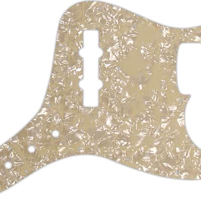 WD Custom Pickguard For Fender Vintage 1970's-1980's 20 Fret Jazz Bass With Custom Integrated Contro