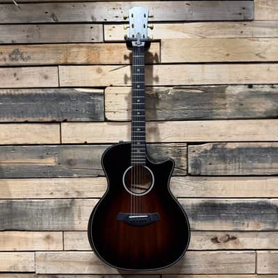Taylor 324ce Builder's Edition 2021 - Tobacco Kona Edgeburst image 5