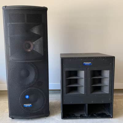 Mackie SA1232 3-Way Powered Speaker & SWA1801 Sub woofer system image 2