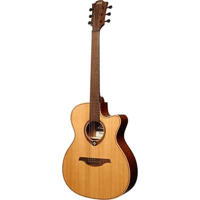 Lag T170 Ace Chitarra Acustica Auditorium Cutaway Eq image 1