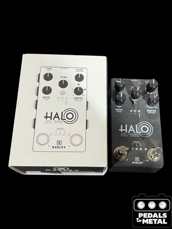 Keeley Halo Andy Timmons Signature Dual Echo 2022 - Present - Black - X16835 image 1