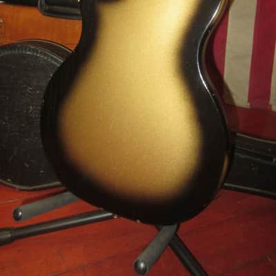 1959 National Thunderstick 3/4 Electric Silverburst w/ Original Case image 7