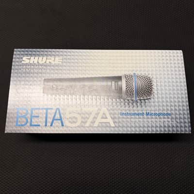 Shure BETA 57A Supercardioid Dynamic Instrument Microphone w/ Windscreen! Bild 2