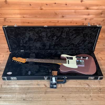 Fender Vintera II Road Worn 60's Telecaster Electric Guitar - Burgundy Mist Metallic image 7