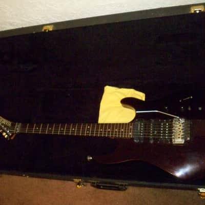 1989 USA Hamer Chaparral Sustainiac  HSH Metallic Purple Sparkle Original Case image 2