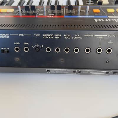 Roland Juno-60 61-Key Polyphonic Synthesizer 1983 - Black with JSQ-60 sequencer image 5