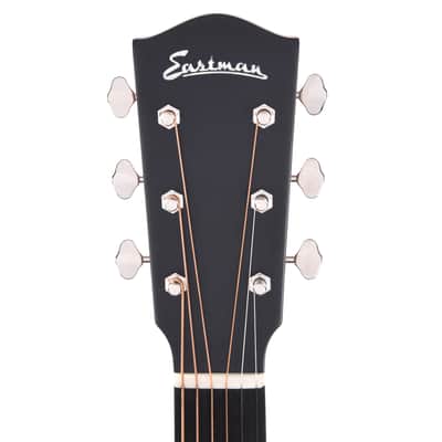 Eastman E6SS-TC Thermo-Cured Sitka/Mahogany Slope Shoulder Natural image 6