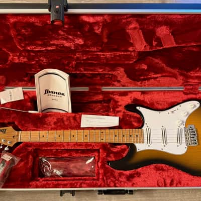 Ibanez ATZ100-SBT - BRAND NEW- Andy Timmons Signature Sunburst Flat - MIJ FujiGen image 1