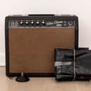 1965 Fender Vibro Champ Black Panel Pre-CBS Vintage Tube Amp FEIC w/ Cover, Ftsw