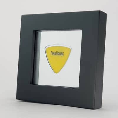 3" x 3" Double Sided Guitar Pick Display, CLEAR #346 Triangle Bass Shape image 11