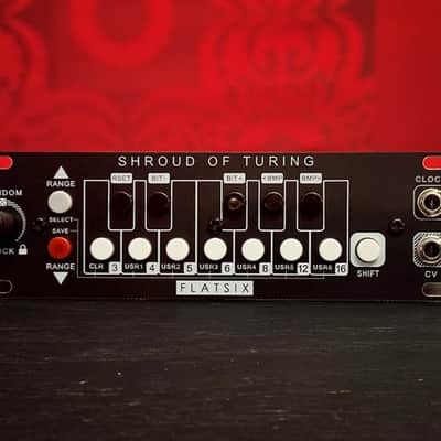 FlatSix Modular Shroud Of Turing (Black) - 1U shift register, quantizing sequencer inspired by the Turing Machine image 8