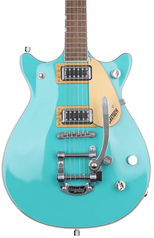 Gretsch G5232T Electromatic Double Jet FT Electric Guitar with Bigsby - Calcos Green image 1