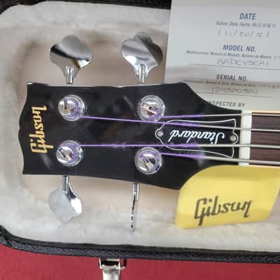 Gibson Midtown Standard Bass with Curtis Novak Pickups 2012- Vintage Sunburst image 6