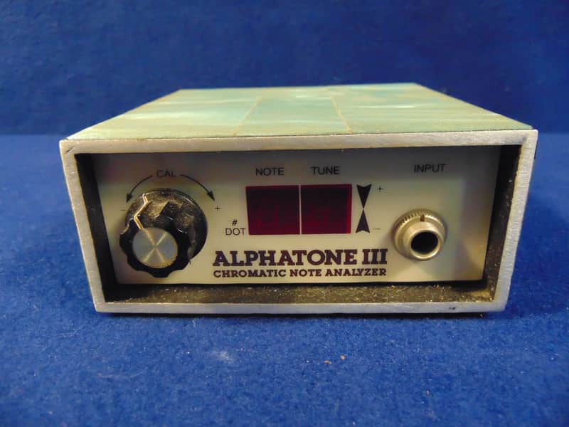 Imaginearing Audio Alphatone 3 chromatic note analyzer/tuner 1970's image 1