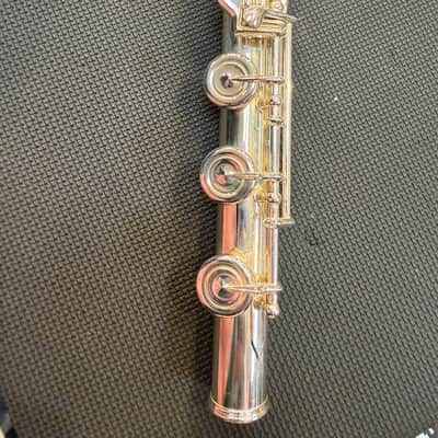 Haynes Bravo 1 Intermediate Flute - Silver Plated image 9