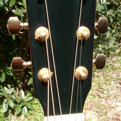 2010 Hand Made K Yairi 75th Anniv. II KAGERO Limited Edition Electric Acoustic Guitar + Hard Case image 6