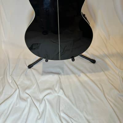 Ibanez AEB10E-BK Standard- 2015 - Black High Gloss image 5