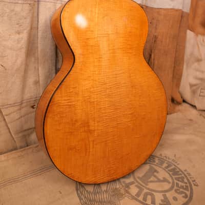 Recording King M-3 Archtop Acoustic Guitar 1940 - Blond image 9