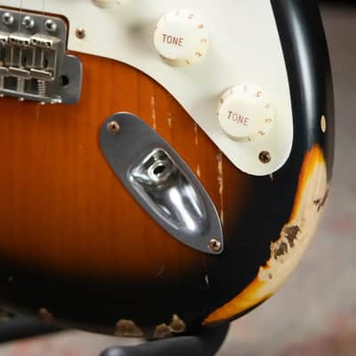 Nash S-57 Electric Guitar - 2-Tone Sunburst with Hardshell Case image 13