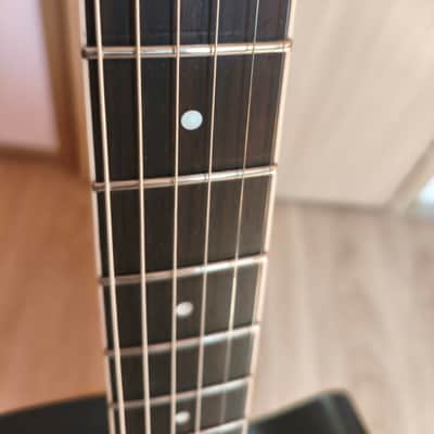 Black Vintage Archtop guitar 1950s - Germany image 11