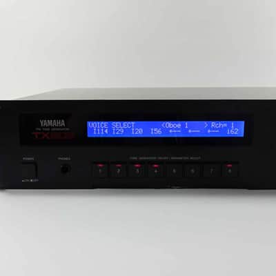 Yamaha TX802 LCD Display new Blue