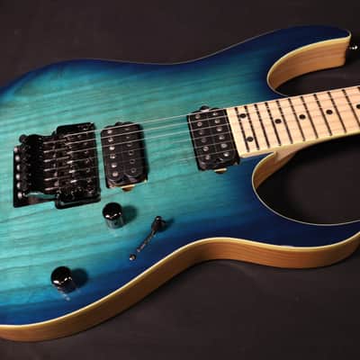 2015 Ibanez RG652KFX-KB Prestige Electric Guitar w/HSC Koa Brown