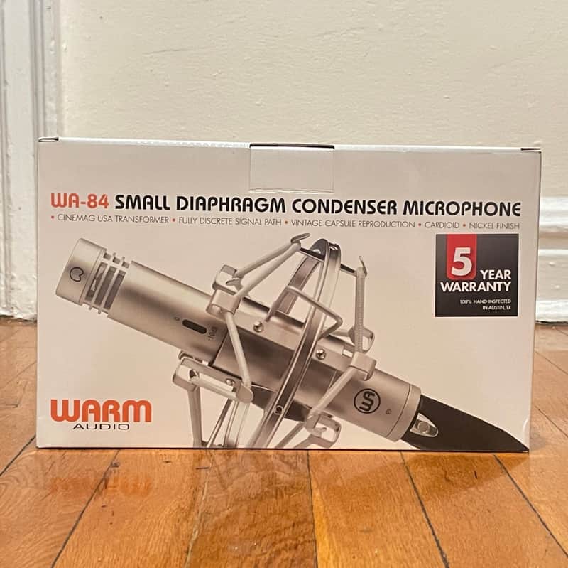 Warm Audio WA-84 Small Diaphragm Cardioid Condenser Microphone 2019 - Present - Nickel image 1