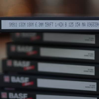 BASF 1/4” SM911 590 FT professional 5 inches Audio Reel to Reel Tape NEW image 3